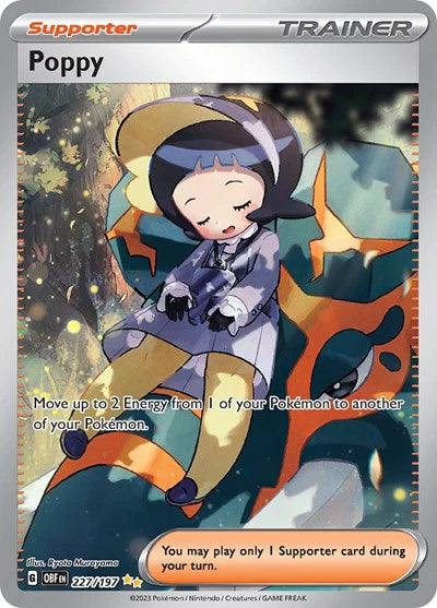 Poppy - Obsidian Flames Special Illustration Rare 227/197