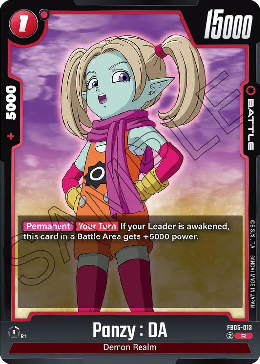 Panzy – Rare (FB05-013) | Dragon Ball Super: Fusion World